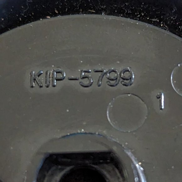 Vintage Frigidaire Washer Timer Dial Pointer Skirt Black 131140705 KIP-5799 - Picture 5 of 5